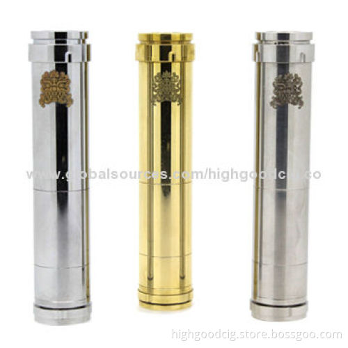2014 Hottest Selling Stainless Steel Electronic Cigarette Mod with Fast Delivery, 510/eGo Thread